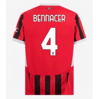 Maglia Calcio AC Milan Ismael Bennacer #4 Prima Divisa 2024-25 Manica Corta